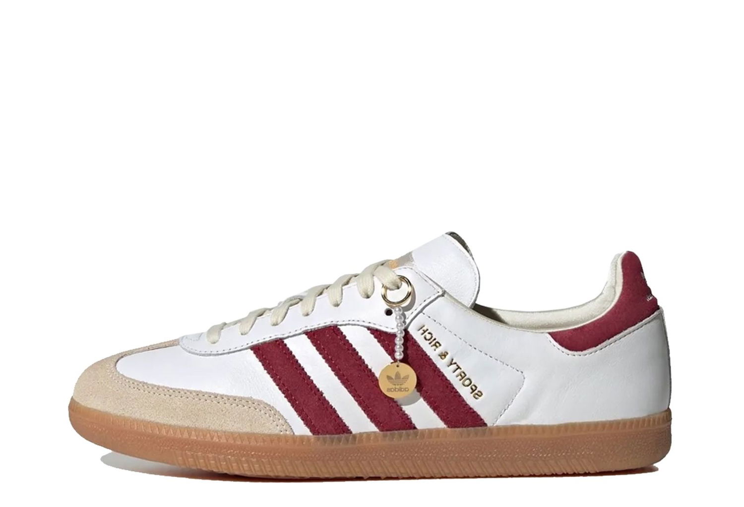 Tenisky a topánky adidas Originals Sporty & Rich x Samba "White Burgundy" Vínová | IF5660, 1