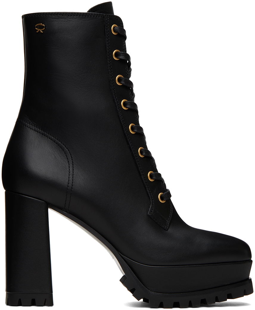 Tenisky a topánky Gianvito Rossi Platform Lace-Up Boots Čierna | G73077.70RIC.VGI, 0