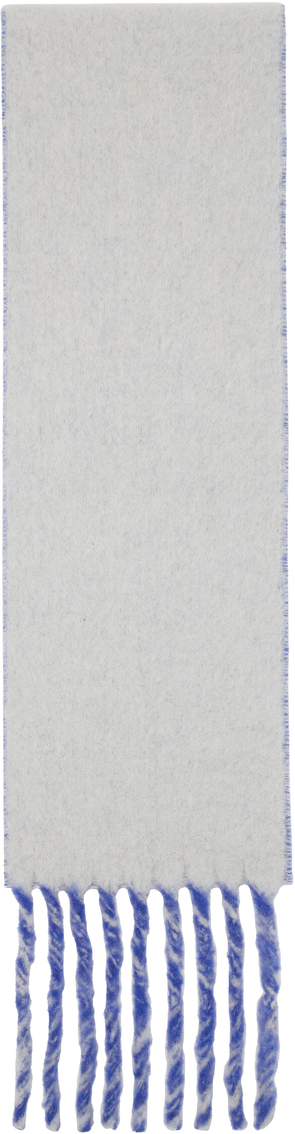 Šál Jean Paul Gaultier Jean Paul Gaultier Logo Patch Scarf Modrá | 25/03-U-AC017-W022-5956, 1