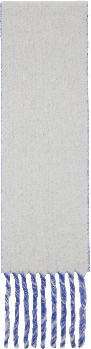 Šál Jean Paul Gaultier Jean Paul Gaultier Logo Patch Scarf Modrá | 25/03-U-AC017-W022-5956, 1