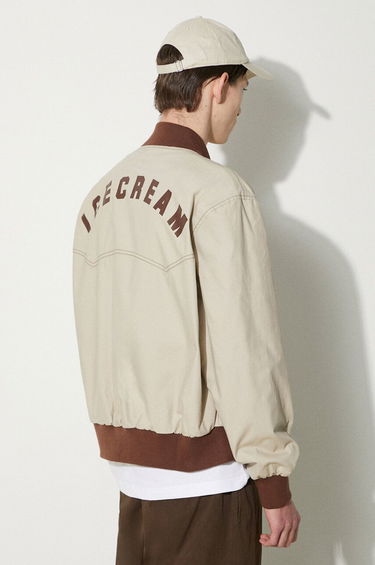 Bomber bunda BBC IceCream ICECREAM Western Bomber Jacket Béžová | IC24202, 2