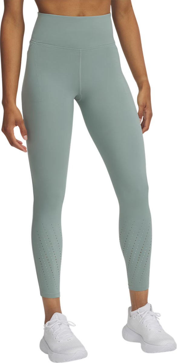 Legíny Under Armour Under Armour UA Launch Elite Ankle Tights Zelené | 1383367-349, 0