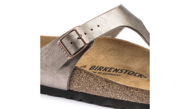 Tenisky a topánky Birkenstock Gizeh BS Graceful Taupe Narrow Fit W Metalická | 1016145, 3