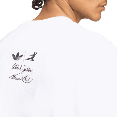 Tričko adidas Performance Hot Shot Graphic Tee Biela | JZ7907, 4