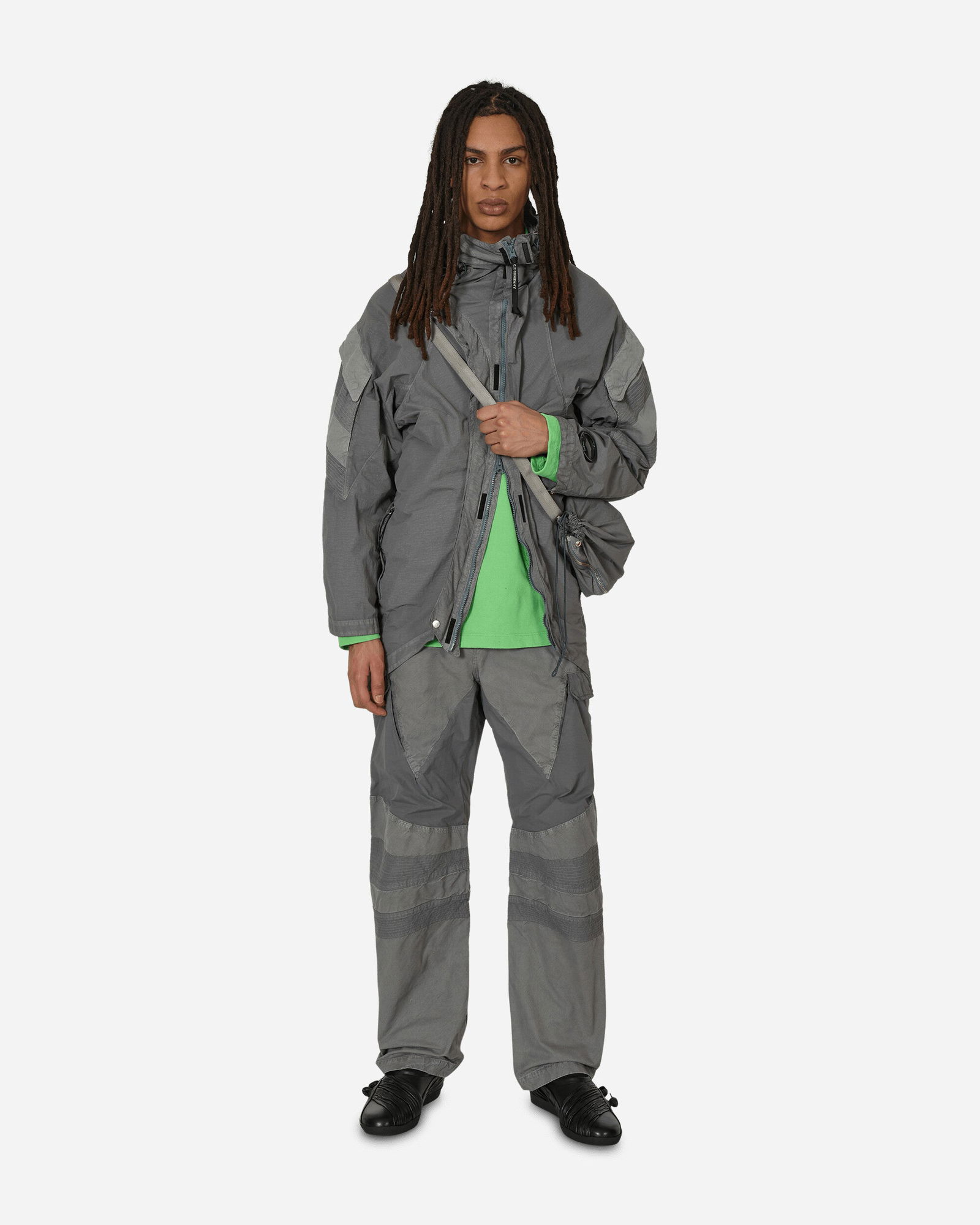 Cargo Pants With Tonal Panels