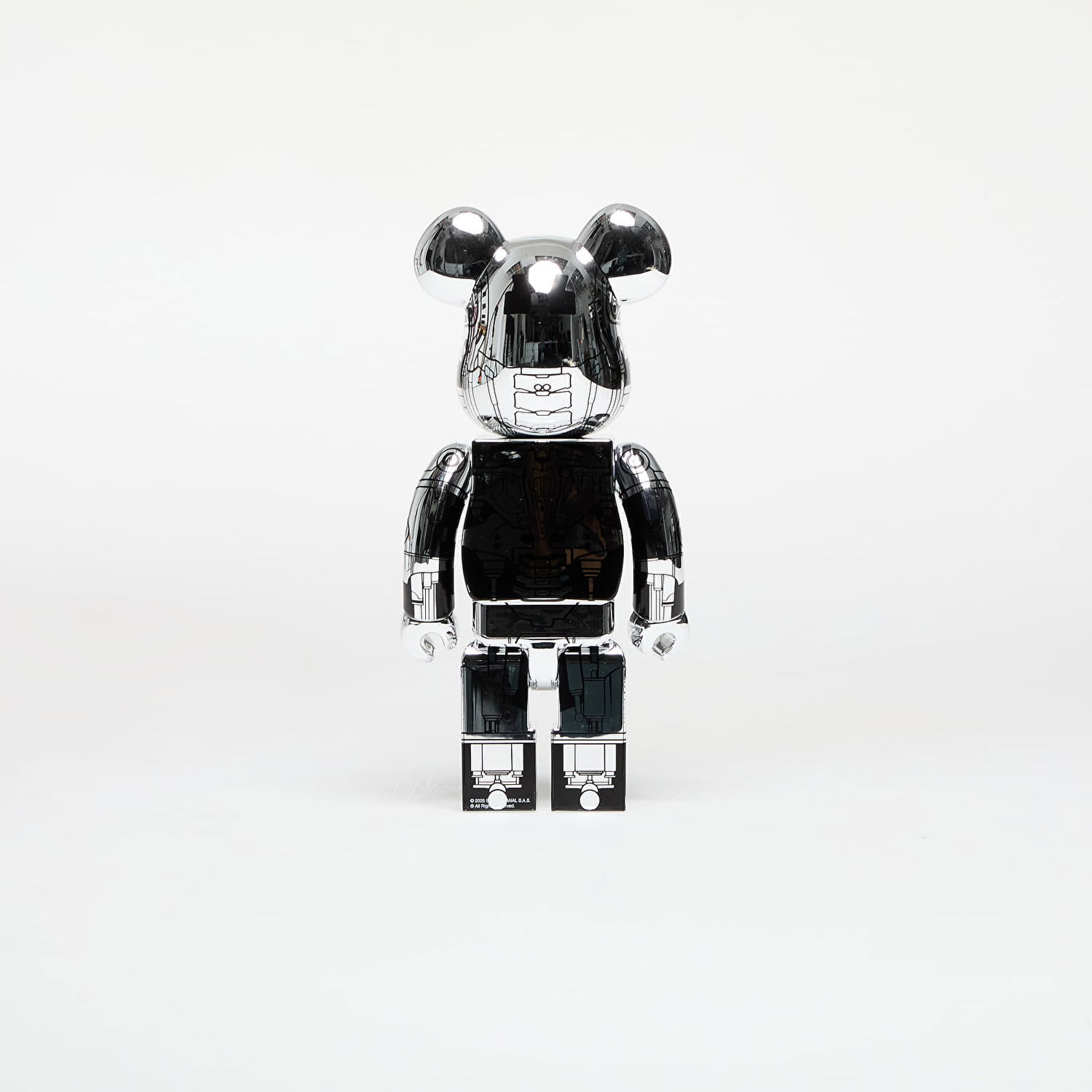 Zberateľské Medicom Toy BE@RBRICK Endoskeleton (T2 Ver.) Figure Metalická | 4530956618388, 1