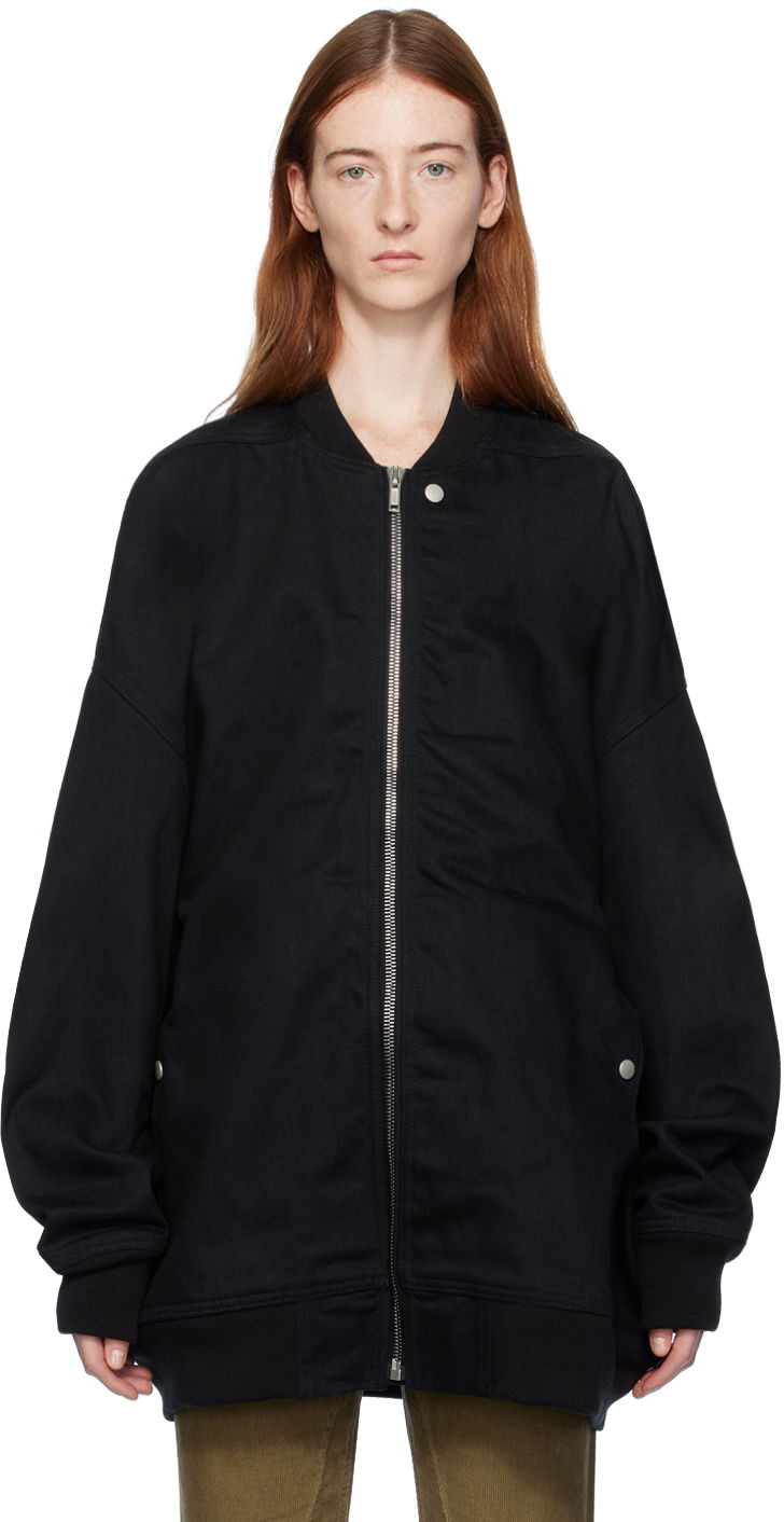 Bunda Rick Owens DRKSHDW Jumbo Flight Bomber Jacket Čierna | DL02C3787 BLKJP, 0
