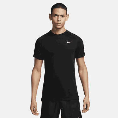 Tričko Nike fitness Flex Rep Dri-FIT Čierna | FN2979-010, 4