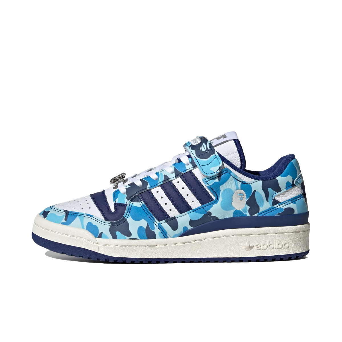 Tenisky a topánky adidas Originals BAPE x Forum Low 84 30th Anniversary "Blue Camo" Modrá | ID4772, 0