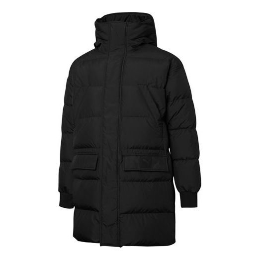 Prešívaná bunda Puma Protective Logo Puffer Jacket Čierna | 847665-01