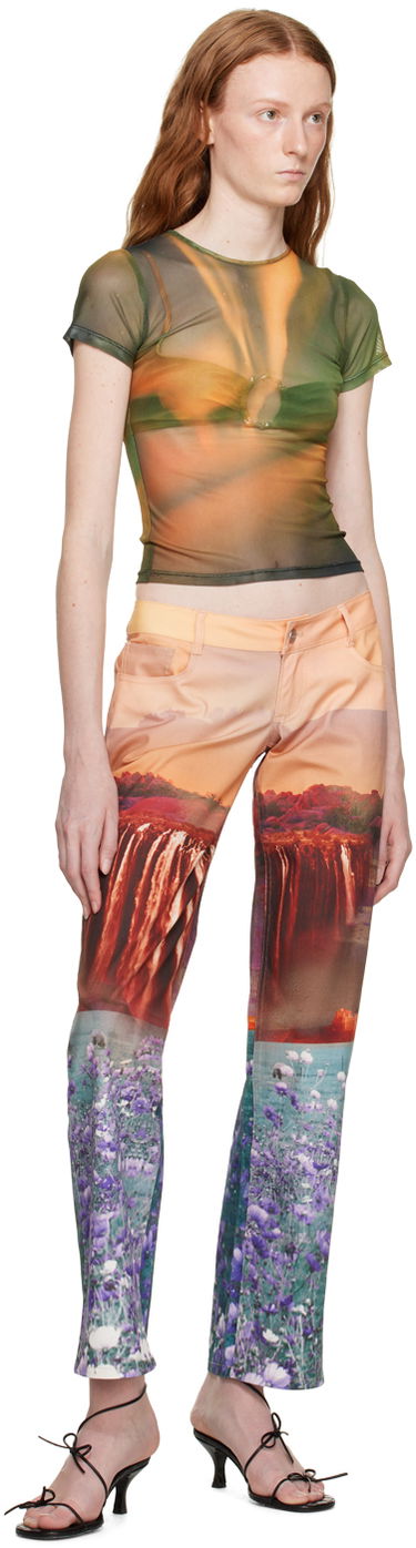 Džínsy Miaou Miaou Atlas Print Trousers Rôznofarebný | 1023SCOASL, 3