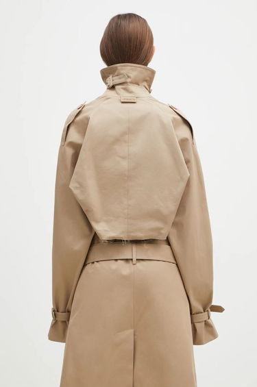 Trenčkot VETEMENTS VETEMENTS Deconstructed Trench Coat Béžová | WA66JA400S, 2