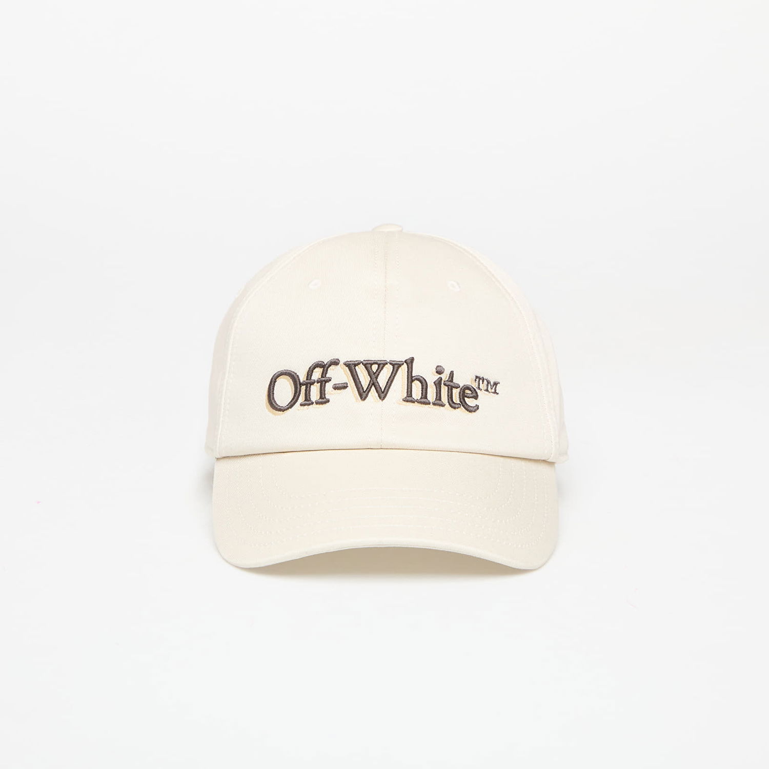 Šiltovka Off-White Off-White Shadow Bookish Baseball Cap Béžová | OMLA049S25FAB0020B6G, 0