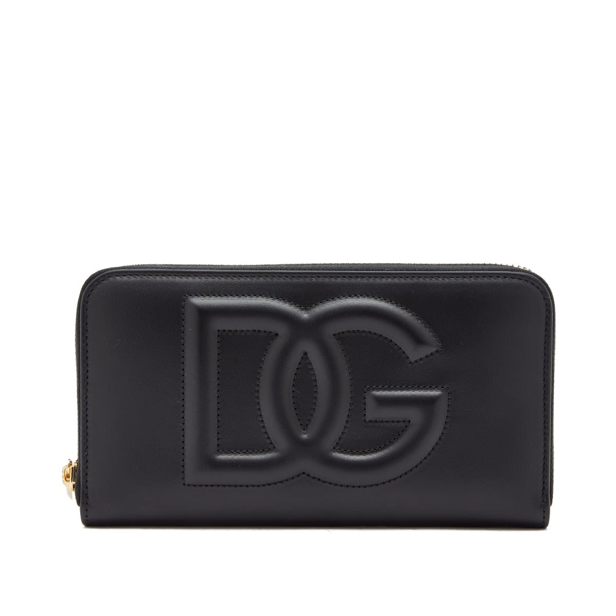 Peňaženka Dolce & Gabbana Logo Leather Large Wallet Nero Čierna | BI0473AG081-80999, 0