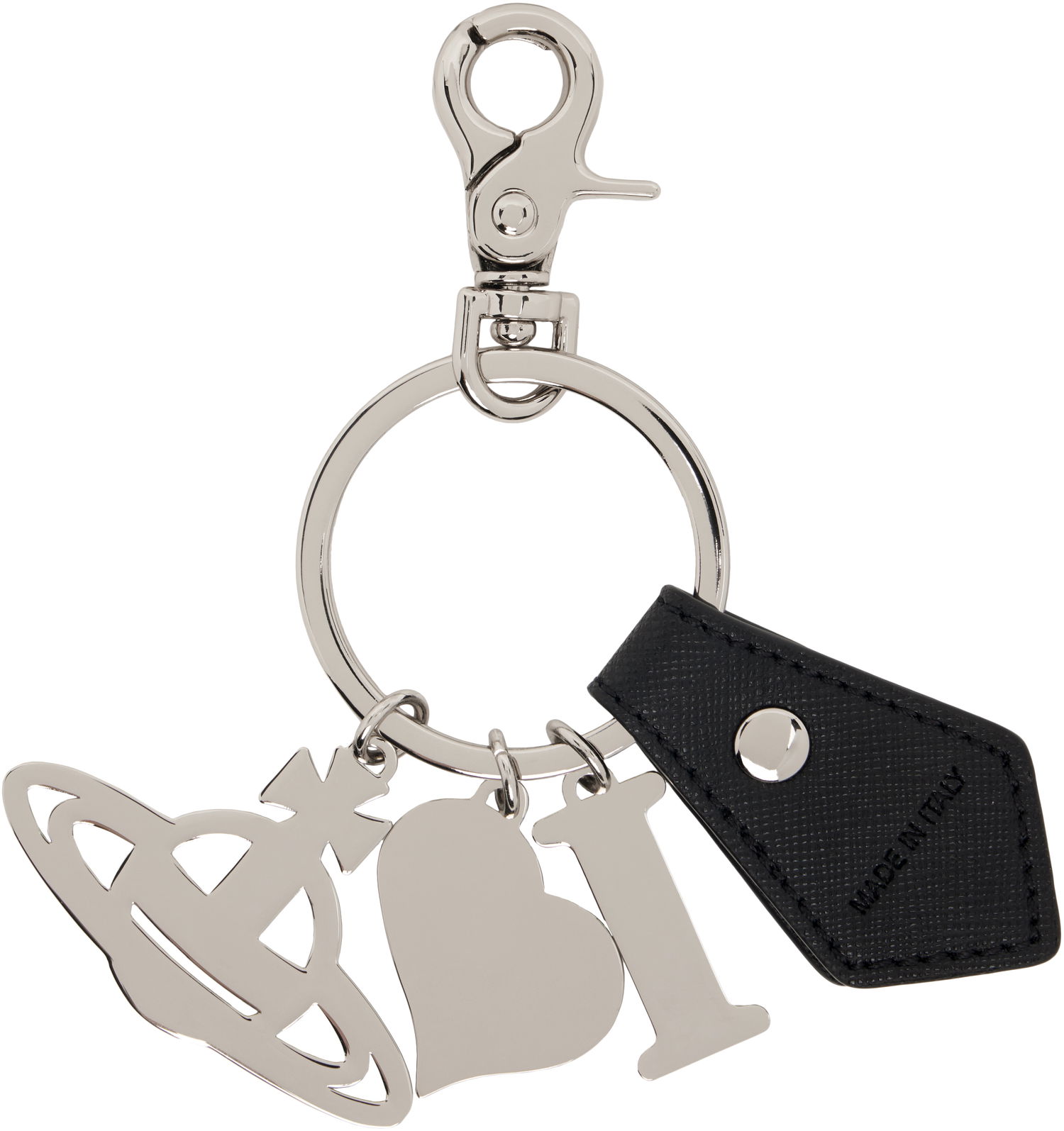 Kľúčenka Vivienne Westwood 'I Love Orb' Keychain Čierna | 8203011EU-S000B-, 1