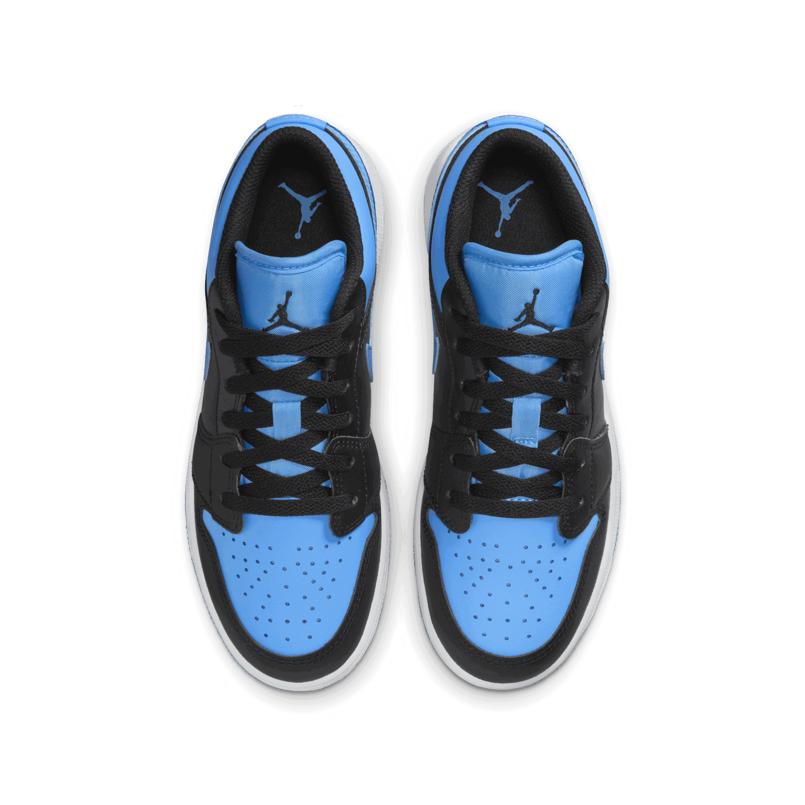 Jordan 1 Low "Black University Blue"