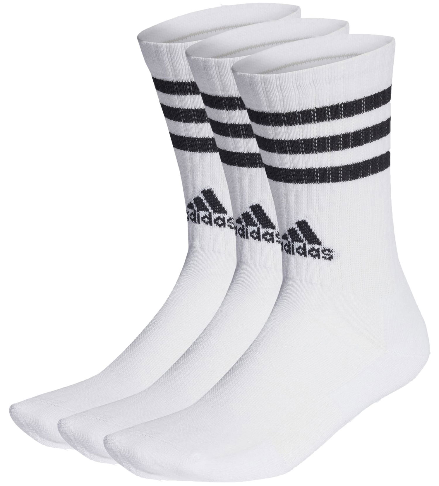 Spodná bielizeň a ponožky adidas Originals Socks 3S Cushioned Crew Biela | ht3458, 0