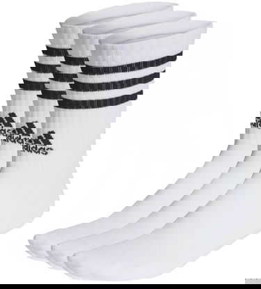 Spodná bielizeň a ponožky adidas Originals Socks 3S Cushioned Crew Biela | ht3458, 0