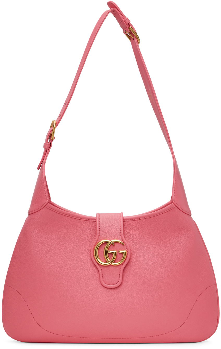 Taška cez rameno Gucci Medium Aphrodite Shoulder Bag Ružová | 726274 AAA9F, 0
