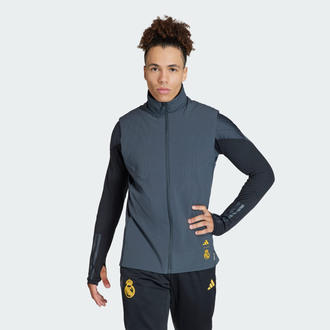 Vesta adidas Performance Real Madrid Tiro 23 Winterized Vest Navy | IQ4787, 1