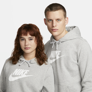Mikina Nike Hoodie Sportswear Club Šedá | dq5775-063, 2