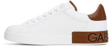 Tenisky a topánky Dolce & Gabbana Dolce&Gabbana Portofino Calfskin Biela | CS2278A9U73, 2
