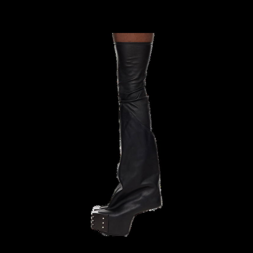 Tenisky a topánky Rick Owens Flared Boots "Black" Čierna | RR02C7824 LSGEG0