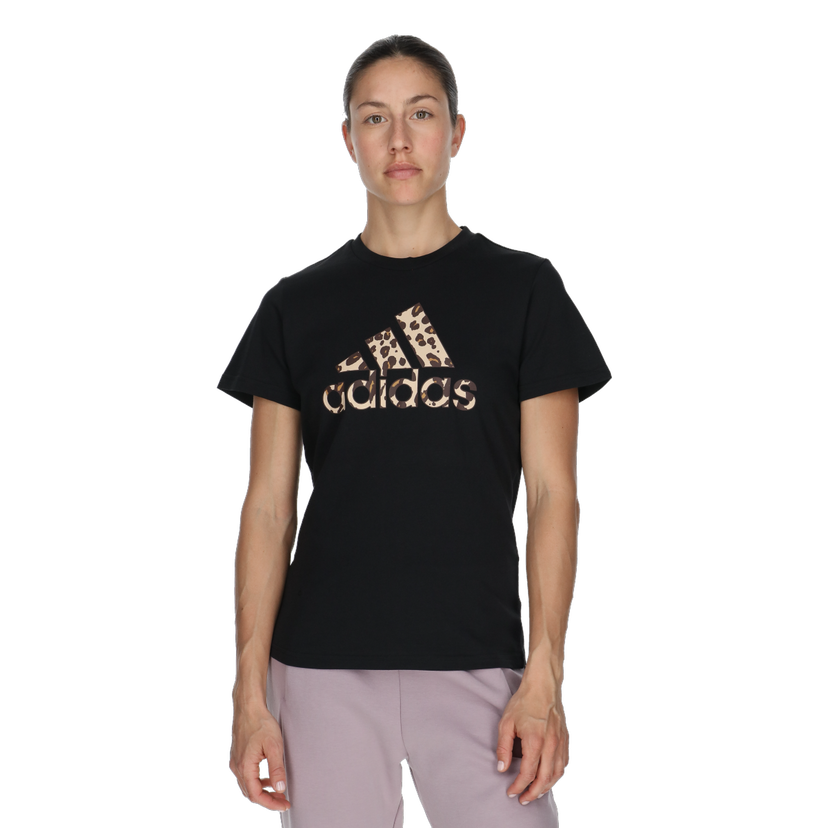 Tričko adidas Originals Animal Print T-Shirt Čierna | IT1425