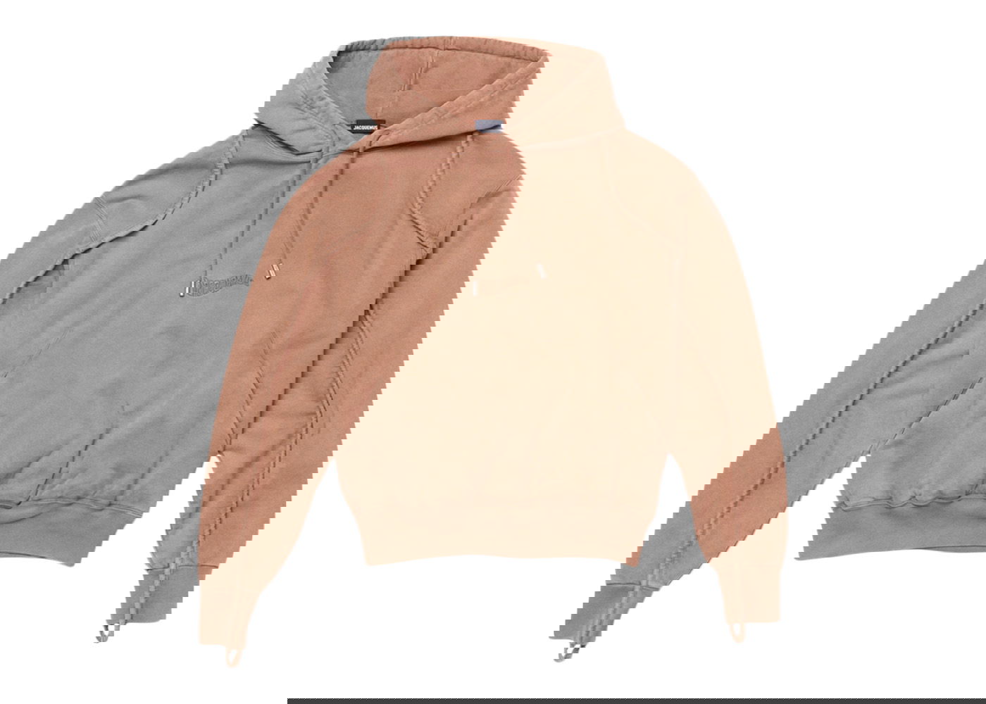 Mikina Jacquemus Le Camargue Clay Logo Béžová | 226JS053-2087-850, 0