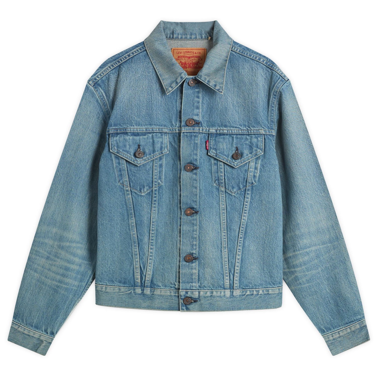 Bunda Levi's LVC 1961 Type III 557 Kaihara Denim Jacket, Size Medium Modrá | 74998-0004-BLU, 1