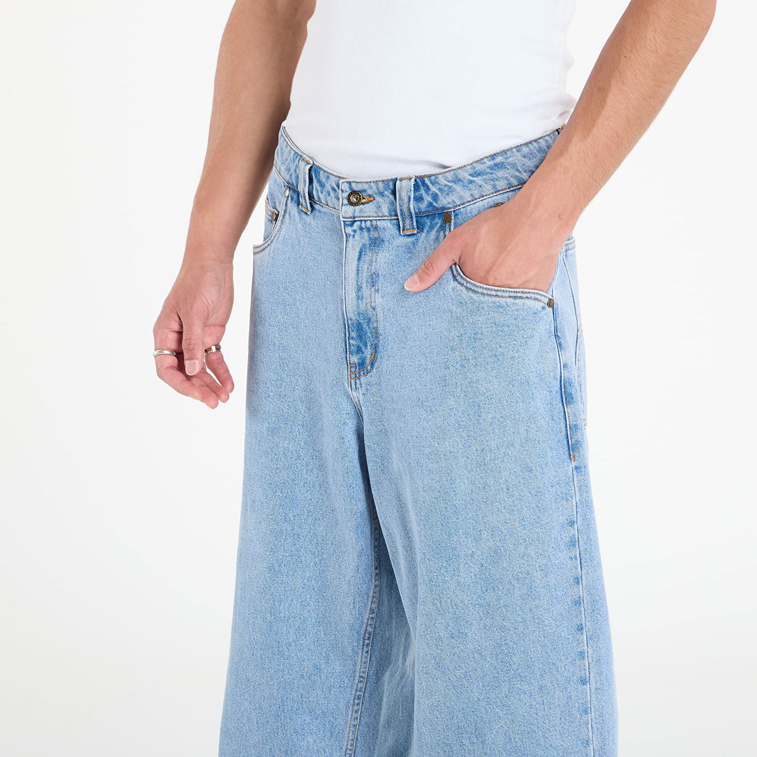 Džínsy Dime DIME Classic Baggy Denim Pants Modrá | DIMESU2511BLU, 1