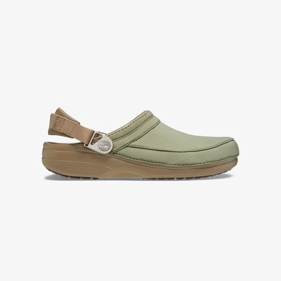 Tenisky a topánky Crocs Museum of Peace & Quiet x Classic Clogs "Khaki & Off-White" Zelené | 209389-260, 1