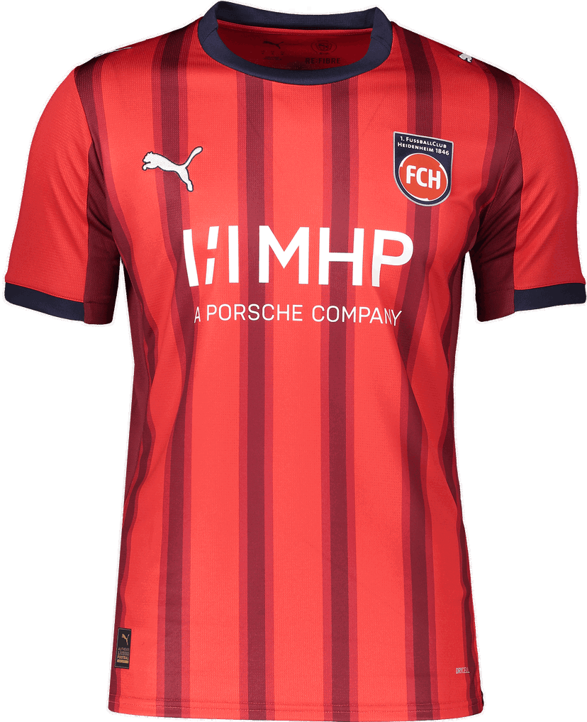Dres Puma Puma 1. FC Heidenheim 2025/26 Jersey Červená | 6fch785893-01