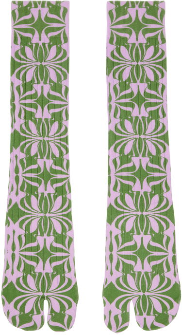 Ponožky Dries Van Noten Dries Van Noten Printed Tabi Socks Rôznofarebný | 241-011901-045, 0