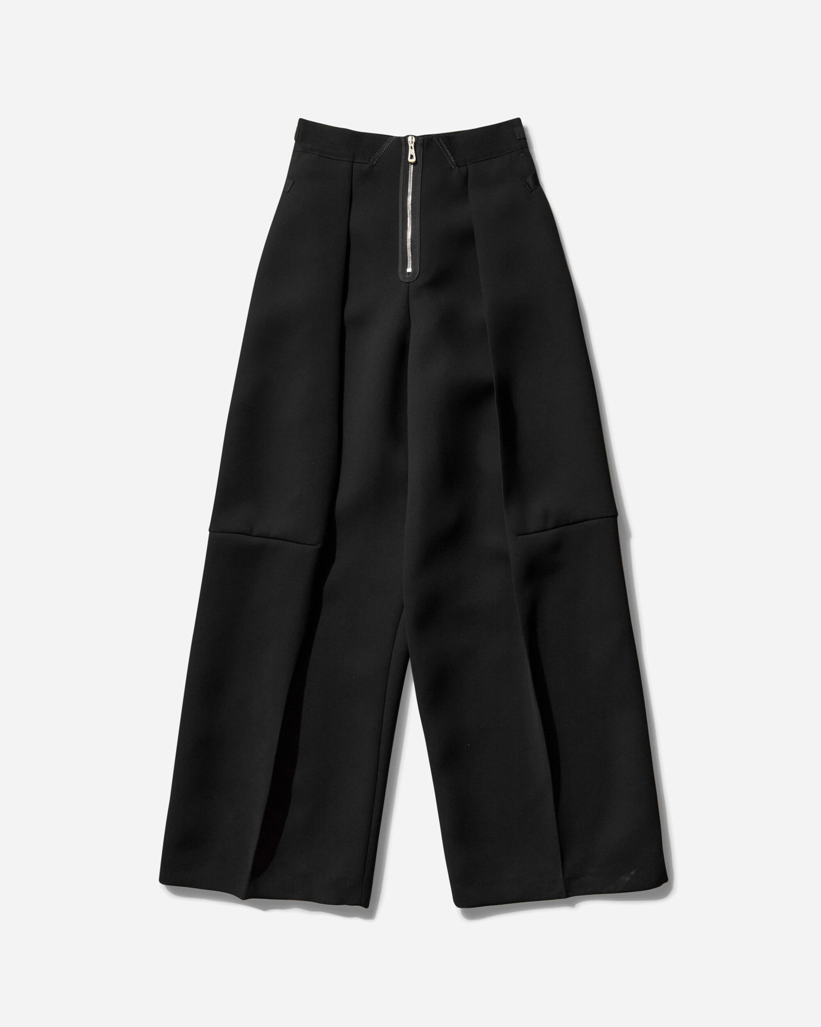 Crepe Wide-Leg Pants