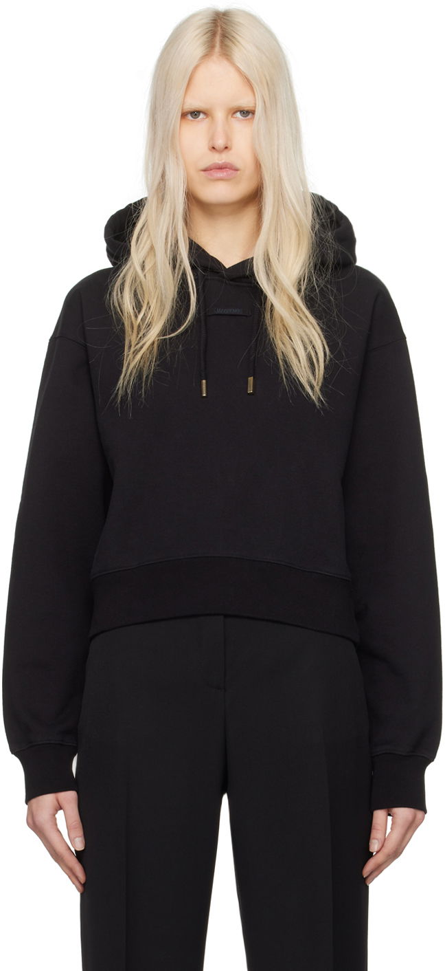 Mikina Jacquemus Les Classiques 'Le Hoodie Gros Grain' Čierna | 24E241JS162-2341