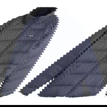 Prešívaná bunda Patagonia Reversible Silent Down Jacket Modrá | 20670-SMDB, 0