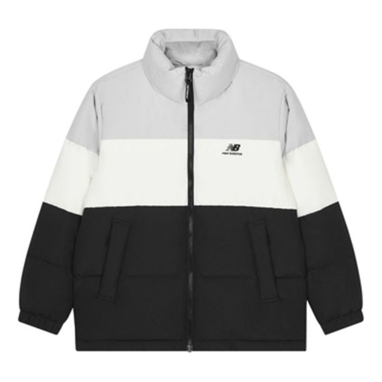 Prešívaná bunda New Balance Color Block  Down Jacket Čierna | 5PC44283-GR