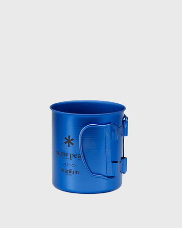 Home decor Snow Peak Titanium Single 450 Anodized Mug Modrá | MG-043BL-US, 2