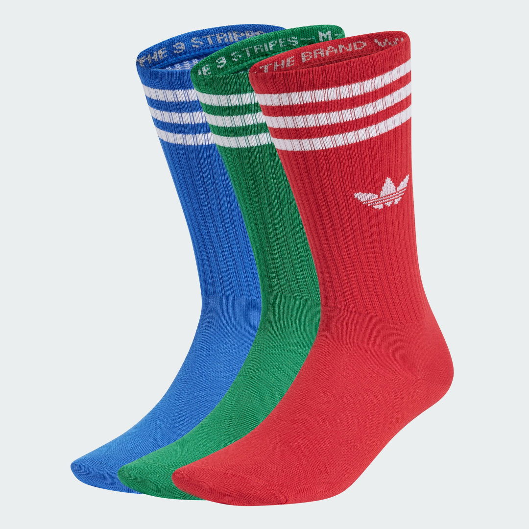 3 Pairs Crew Socks