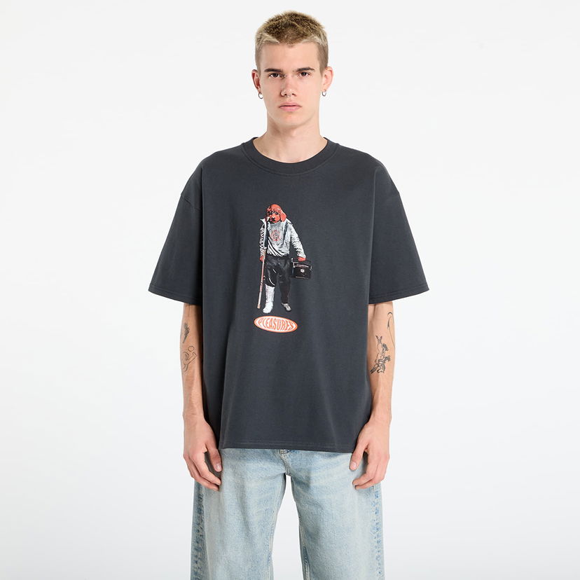Tričko Pleasures PLEASURES Daft Punk Graphic T-Shirt Čierna | P25DP019-BLACK