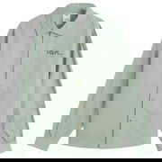 Long-Sleeve Collared Button-Up Shirt Palmer