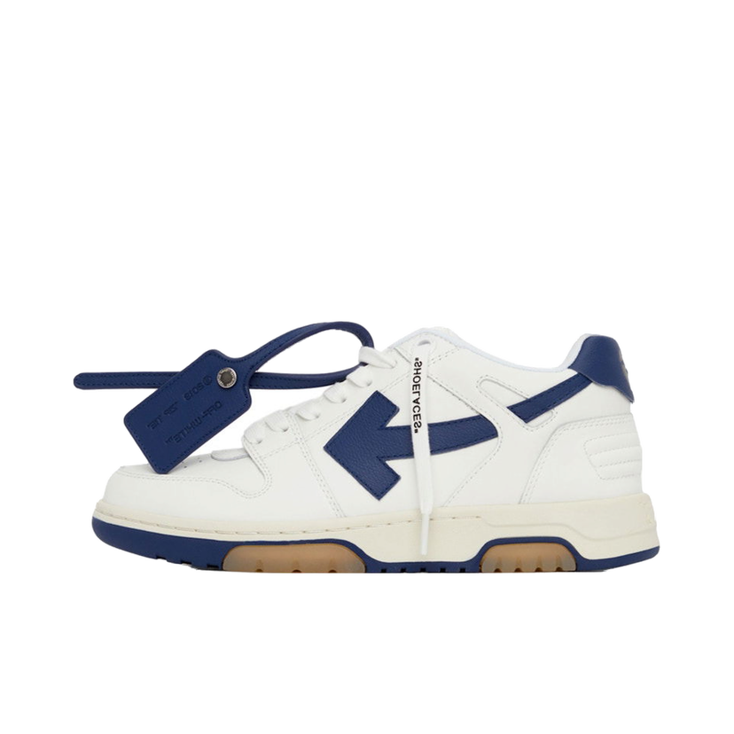 Tenisky a topánky Off-White Out Of Office "OOO" Low White Navy Biela | OWIA259F21LEA0010142