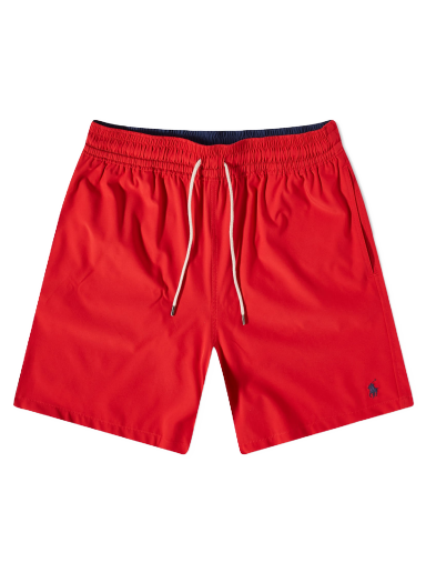 Plavky Polo by Ralph Lauren Traveler Swim Short Červená | 710907255005