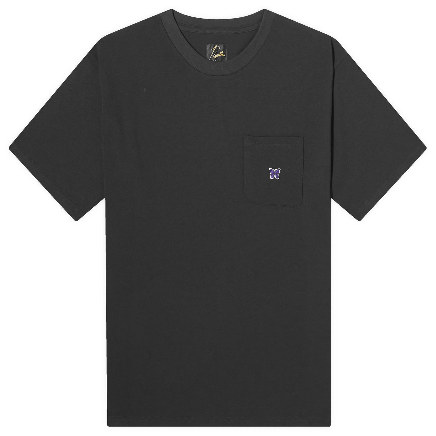 Tričko Needles Crew Neck Čierna | OT262-C, 0