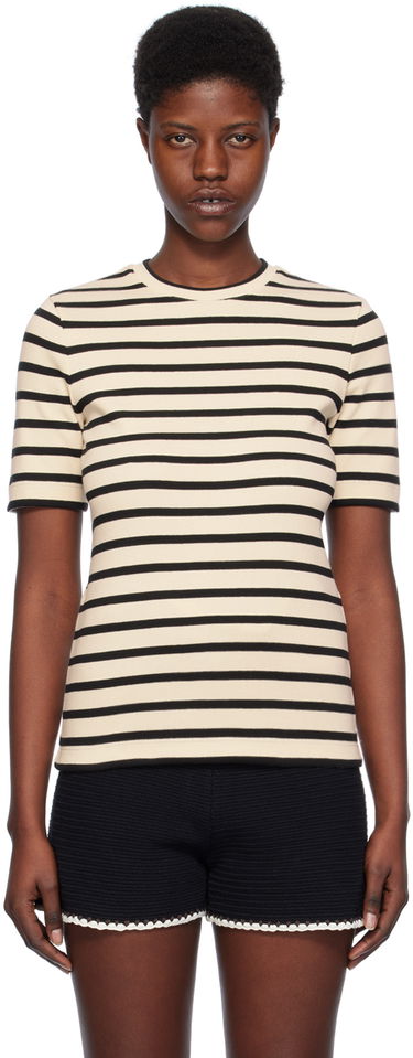 Tričko Jil Sander Stripe T-Shirt Béžová | J40GC0111_J46497, 0