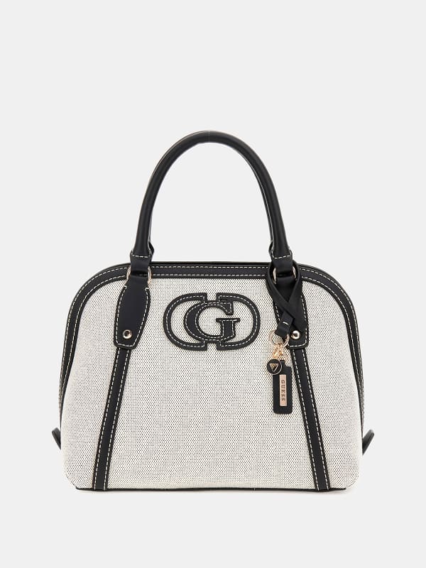Kabelka GUESS Sebina Charm Logo Handbag Biela | HWAG9524060, 0