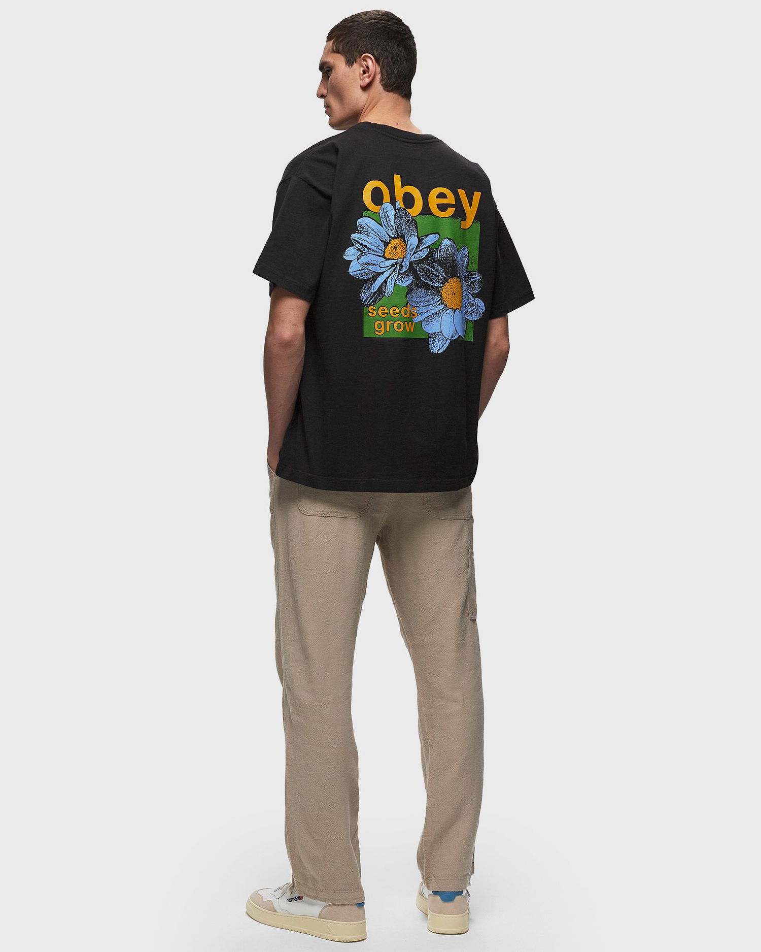 Tričko OBEY Seeds Grow Čierna | 166913705-VBL, 1