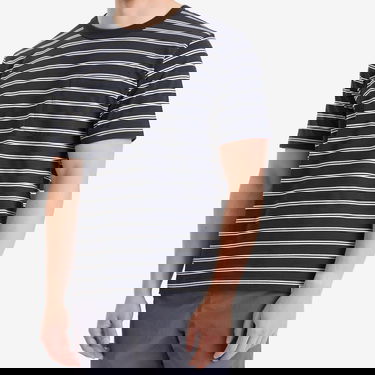 Tričko NORSE PROJECTS Holger Sailor Stripe Pocket T-Shirt, Size Large Navy | N01-0669-7004, 5