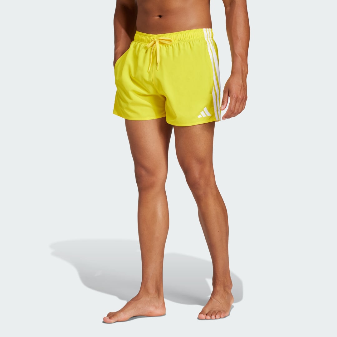 Plavky adidas Performance 3-Stripes Swim Shorts Žltá | JD4235, 0